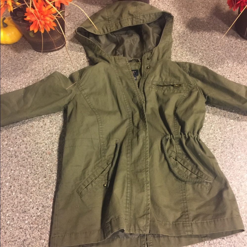 Fall jacket with hood - Picture 4 of 4